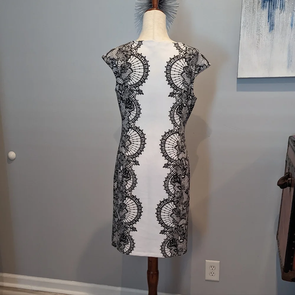 Maggy London Dress Sz 12 - Picture 3 of 6